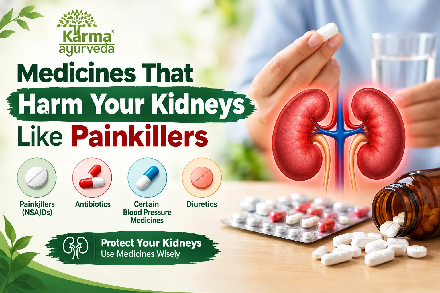Medicines That Harm Your Kidneys Like Painkillers
